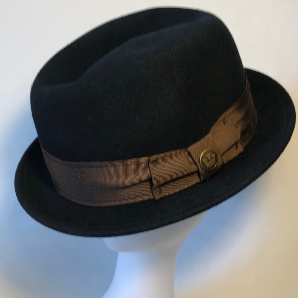 Goorin bros. Navy blue fedora